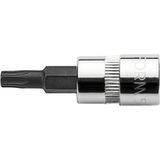 Ceta Form 1/4" Delikli Torx Uçlu Lokma-T40X37 mm / Kartlı C08S-TR40X