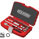 Ceta Form 20 Pc. 3/8"6 Köşe Lokma Takımı C10-20PH2
