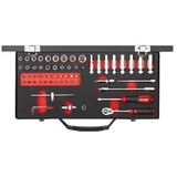 Ceta Form C00-61PH2 61 Parça 1/4” Metal Kutu Lokma Takımı