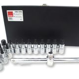 Ceta Form C28S-17PTH 17 Parça 1/2” TORX ve Allen Uçlu Lokma Takımı