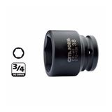 Ceta Form C72-H38 3-4 inç 6 Köşe Havalı 38 mm Lokma Anahtar