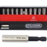 Ceta Form CB/ST113T 11 Parça Delikli TORX Bits Uç Takımı