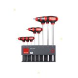 Ceta Form K99-10-M08 8 Parça Metal Standlı T Tipi Allen Anahtar Takımı