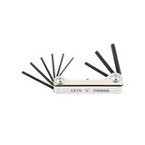 Ceta Form SAE 9 Parça Çakı Tipi Allen Anahtar Seti #2 (Metal Kasa) - K99-F2M/2