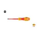 Ceta Form Slimline 4 x 100 mm 1000 Volt Vde Izoleli Düz Tornavida G01S-040-100