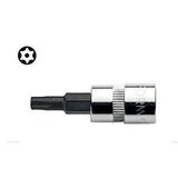 Ceta Form T9 1/4” Lokmalı Delikli Torx Allen C08s-tr09 Gri