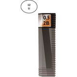 Çetiner Group Tombow Lv-T-R5-Rg Leader Spare 0,5 mm 2b Kalem Ucu 12'li