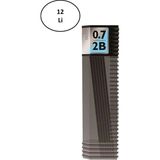Çetiner Group Tombow Lv-T-R7-Rg Leader Spare 0,7 mm 2b Kalem Ucu 12'li