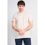 Çetinkaya Mentality 2772 Bisiklet Yaka Slimfit Basic T-Shirt Vizon - 2XL