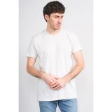Çetinkaya Mentality 2772 V Yaka Slimfit Basic T-Shirt Taş - XS