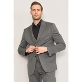 Çetinkaya Mentality 3448 Erkek Yunter Loco Slim Fit Yelekli Takım Elbise Gri - 46