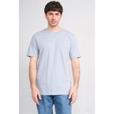 Çetinkaya Mentality 3713 Bisiklet Yaka Regular Cepli T-Shirt Açık Gri
