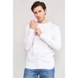 Çetinkaya Mentality 4199 Bisiklet Yaka Uzun Kol Süprem Slimfit Body Beyaz - XL