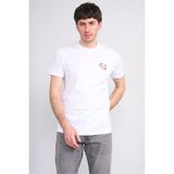 Çetinkaya Mentality 4516 Bisiklet Yaka Regular Modelli T-Shirt Beyaz