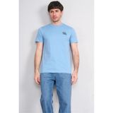 Çetinkaya Mentality 4520 Bisiklet Yaka Regular Modelli T-Shirt Buz Mavi