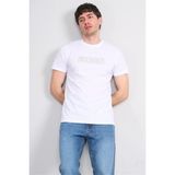 Çetinkaya Mentality 4526 Bisiklet Yaka Regular Modelli T-Shirt Beyaz - XL