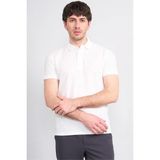 Çetinkaya Mentality 4549 Polo Yaka Regular Modelli T-Shirt Beyaz