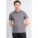 Çetinkaya Mentality 4549 Polo Yaka Regular Modelli T-Shirt Füme