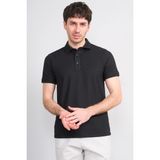 Çetinkaya Mentality 4549 Polo Yaka Regular Modelli T-Shirt Siyah