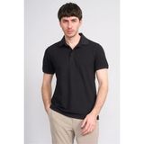 Çetinkaya Mentality 4556 Polo Yaka Regular Modelli T-Shirt Siyah