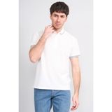 Çetinkaya Mentality 4558 Polo Yaka Regular Modelli T-Shirt Beyaz - 3XL
