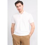 Çetinkaya Mentality 4559 Polo Yaka Regular Modelli T-Shirt Beyaz