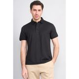Çetinkaya Mentality 4565 Polo Yaka Regular Modelli T-Shirt Siyah