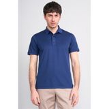 Çetinkaya Mentality 4567 Polo Yaka Regular Modelli T-Shirt Düz Lacivert
