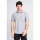 Çetinkaya Mentality 4594 Polo Yaka Regular Çizgili T-Shirt Füme - XL