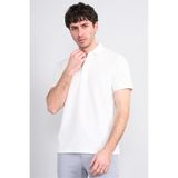 Çetinkaya Mentality 4600 Polo Yaka Regular Modelli T-Shirt Beyaz - 3XL