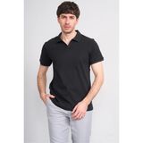 Çetinkaya Mentality 4602 Polo Yaka Regular Modelli T-Shirt Siyah - XL