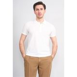 Çetinkaya Mentality 4607 Polo Yaka Regular Modelli T-Shirt Beyaz - XL