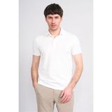 Çetinkaya Mentality 4609 Fermuarlı Polo Yaka Regular Modelli T-Shirt Beyaz - XL