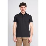 Çetinkaya Mentality 4609 Fermuarlı Polo Yaka Regular Modelli T-Shirt Siyah - XL