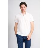 Çetinkaya Mentality 4611 Fermuarlı Polo Yaka Regular Modelli T-Shirt Beyaz