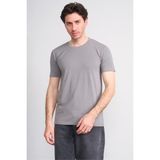 Çetinkaya Mentality 4831 Bisiklet Yaka Regular Baskılı T-Shirt Açık Gri - XL