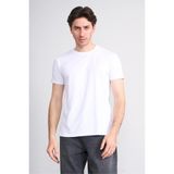 Çetinkaya Mentality 4831 Bisiklet Yaka Regular Baskılı T-Shirt Beyaz