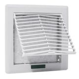 Çetinkaya V02 160 003 160x160 mm IP 54 Filtreli Gri Menfez