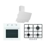 Çetintaş Beyaz Eco Ankastre Set
