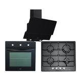 Çetintaş Siyah Eco Ankastre Set Turbo