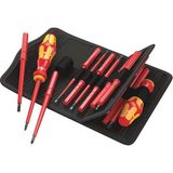CetKing 05059030001 Kraftform Kompakt Vde Izoleli 17+1 Universal Uç / Tutamak+Kontrol Kalemi Seti