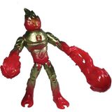 CetKing 10 -Ben 10 BEN66A10 Aksiyon Figürleri Metalik Tema-Heatblast