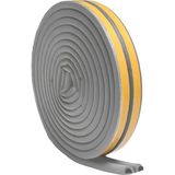 CetKing 10 Metre (5x2=10 Metre) Yapışkanlı Gri Kapı Pencere Bandı Fitili Soğuk Izolasyon Kauçuk Bantları