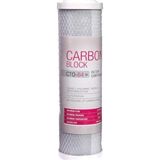 CetKing 11 Watermanya 10'' Cto Coconut Bazlı Blok Aktif Karbon Su Arıtma Filtresi (Açık Kasa Uyumlu 3. Aşama Filtre)