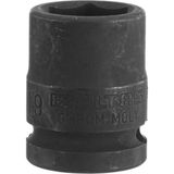 CetKing 1113067019 19 mm 1/2" Altı Köşe Havalı Lokma Anahtar, Siyah, 19 mm