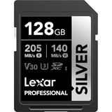 CetKing 128 GB Profesyonel Gümüş Sdxc Hafıza Kartı, Uhs-I, C10, U3, V30, 4K Video, 205/140 Mb/s'ye Kadar Okuma/yazma, Profesyonel Fotoğrafçı, Video Görüşçü, Meraklısı (LSDSILV128G-BNNNU)