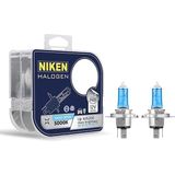 CetKing 12V H4 60/55W Beyaz Işık Ampulü, 5000K, 2 Adet