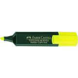 CetKing 154807 - Fosforlu Kalem 48 Sarı, Doldurulabilir, Textliner Superfluorescent, 10 Adet