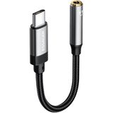 CetKing 15CM Type C To 3.5mm Aux Kulaklık Ses Dönüştürücü Adaptör, Hifi Ses Destekli Aux Çevirici