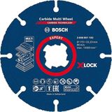 CetKing 1x Expert Carbide Multi Wheel X-Lock Kesici Diskler (Sert Ahşap, Çivili Ahşap, Plastik, Alçıpan Panel, Ø 115 Mm, Aksesuar Küçük Avuç Taşlama Makinesi)